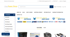 Desktop Screenshot of poolsuperstore.com.au